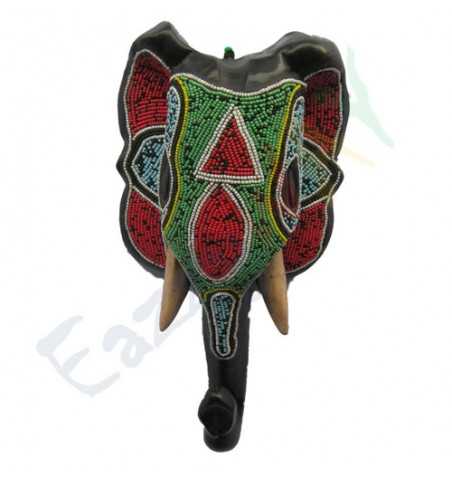 Elephant Beaded Mask