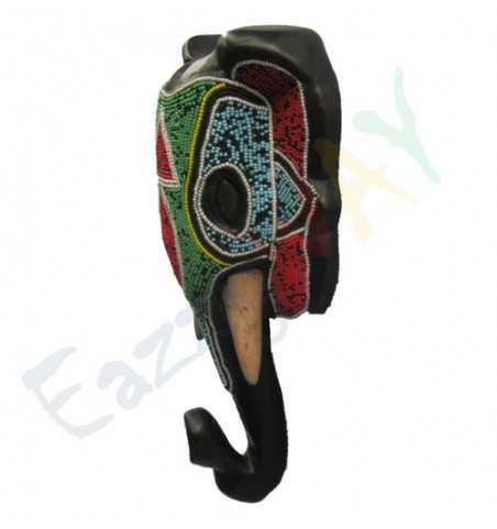 Elephant Beaded Mask