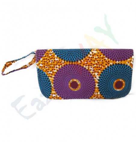 African Print Purse