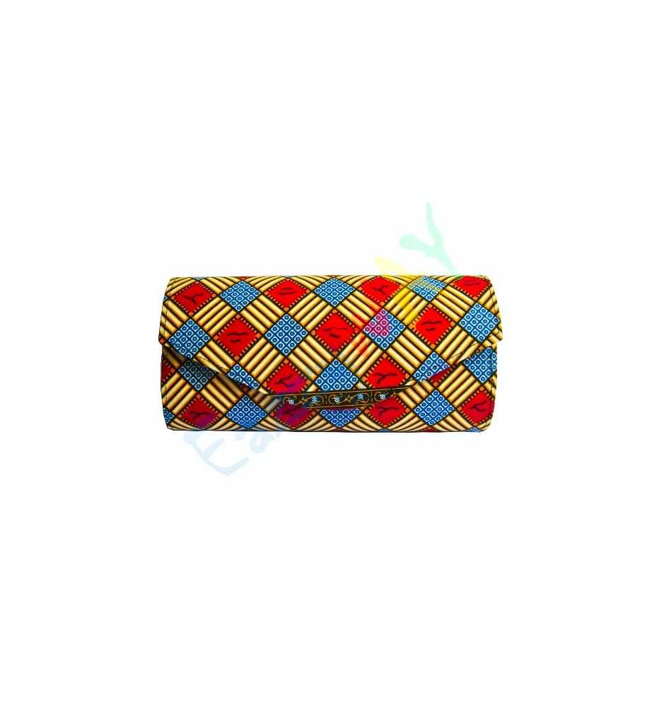 African Print Purse