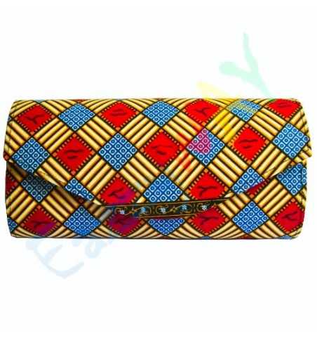 African Print Purse