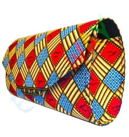 African Print Purse