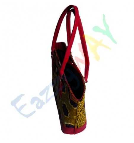 African Print Handbag