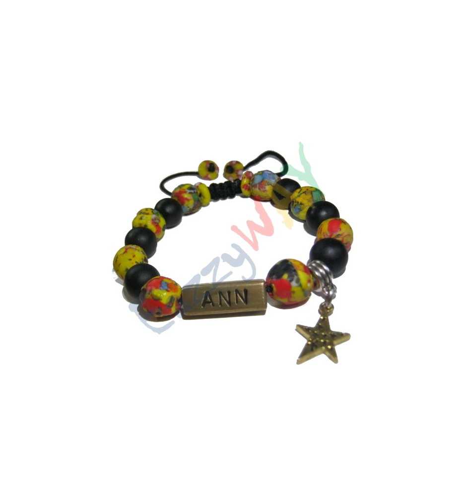 Customized Beaded Bracelet