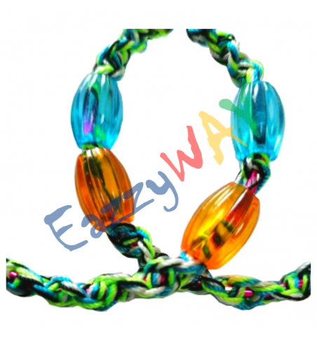 Royal Hoop Earrings - Thread Wrapped