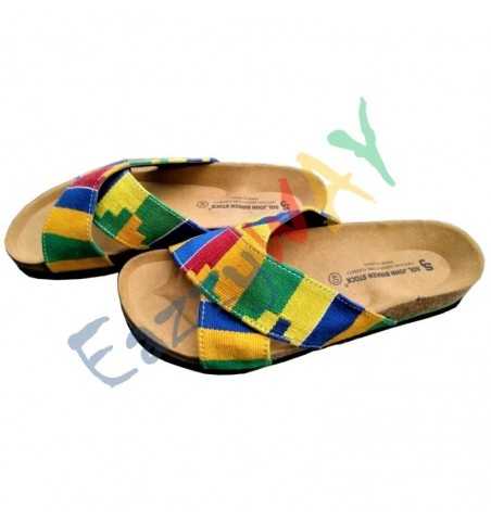 African Kente Birkenstock | Unisex