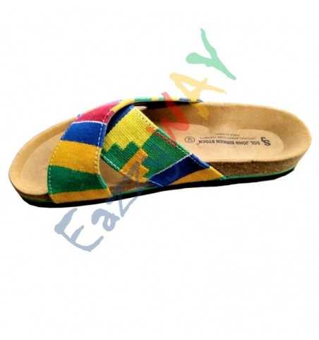 African Kente Birkenstock | Unisex