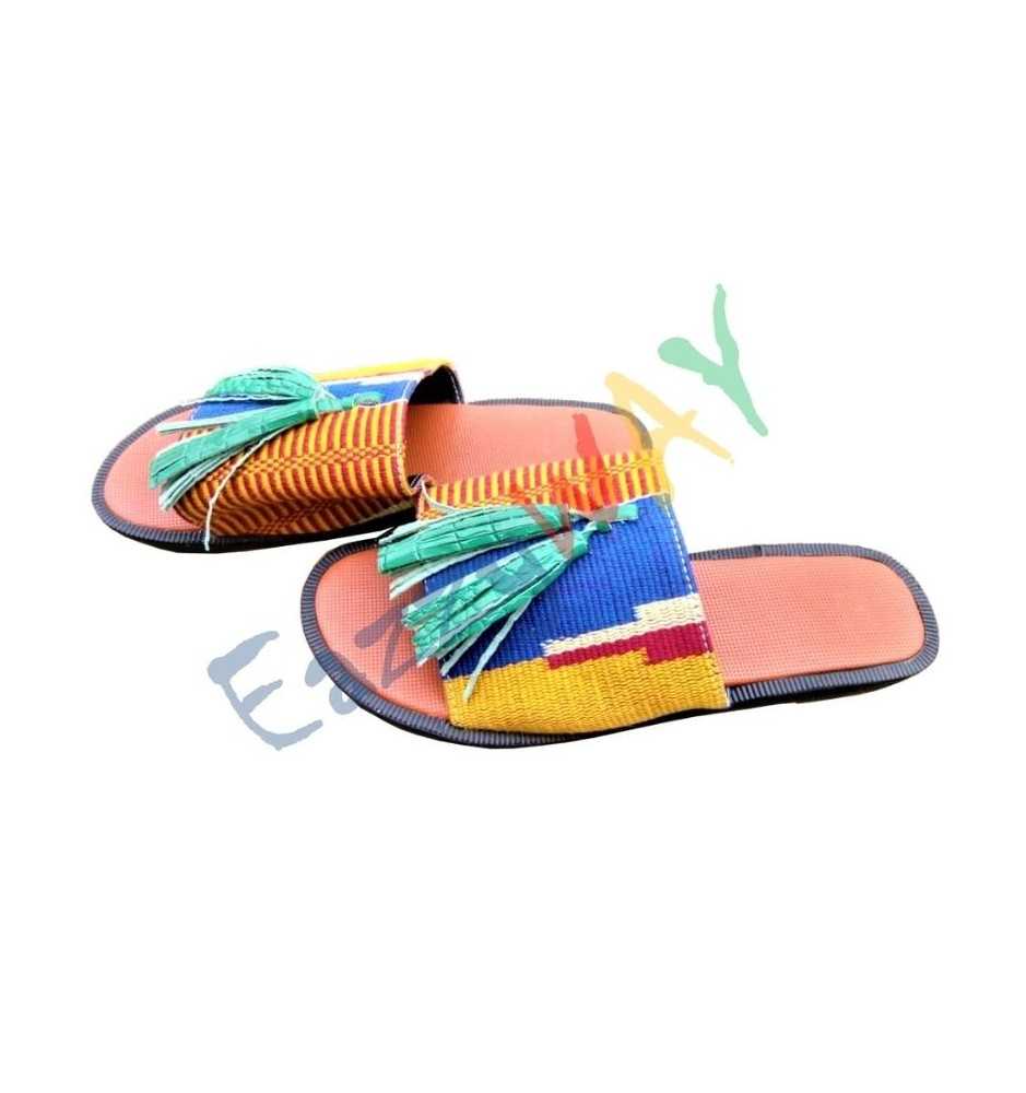 African Kente Sandal | Unisex