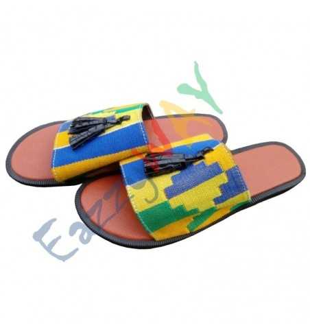 African Kente Slipper | Unisex