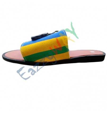 African Kente Slipper | Unisex