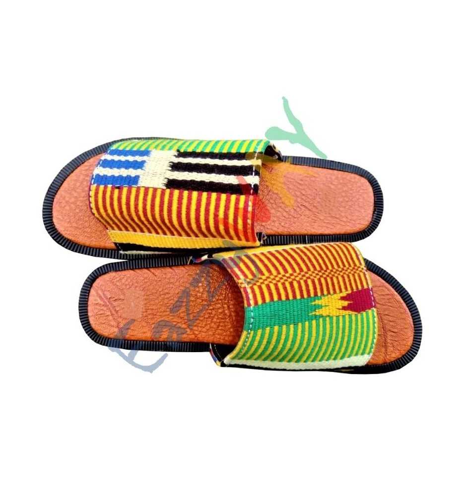 African Kente Sandal | Unisex