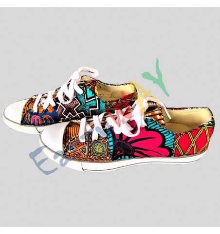 African Print Sneaker | Unisex