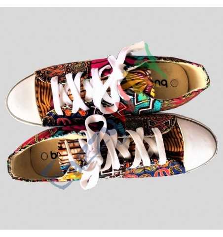 African Print Sneaker | Unisex