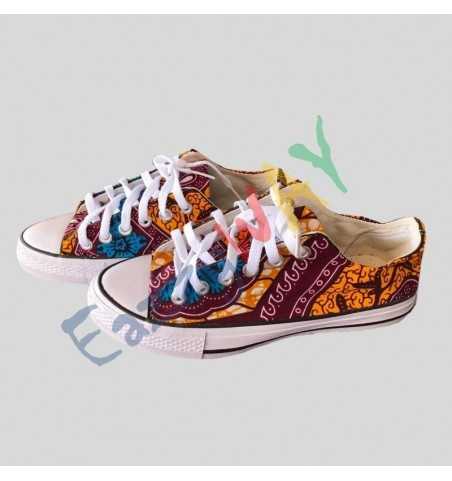 African Print Sneaker | Unisex