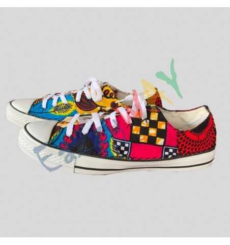 African Print Sneaker | Unisex