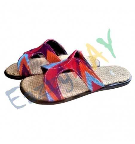 African Print Sandal