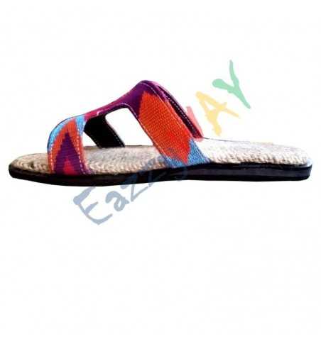 African Print Sandal