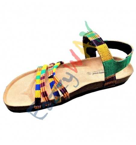 African Kente Birkenstock | Unisex