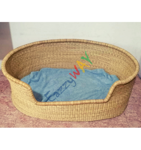 Wooven Dog Bed Basket