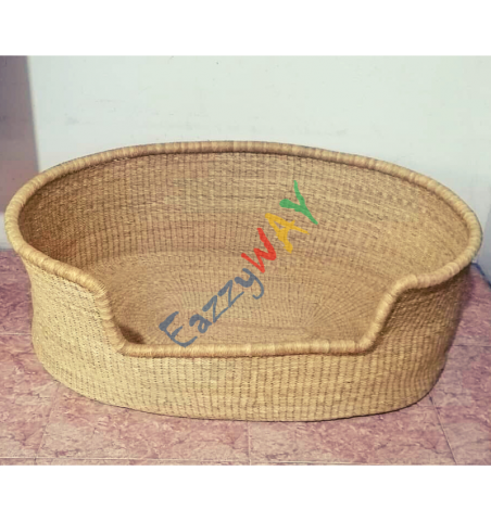 Wooven Dog Bed Basket