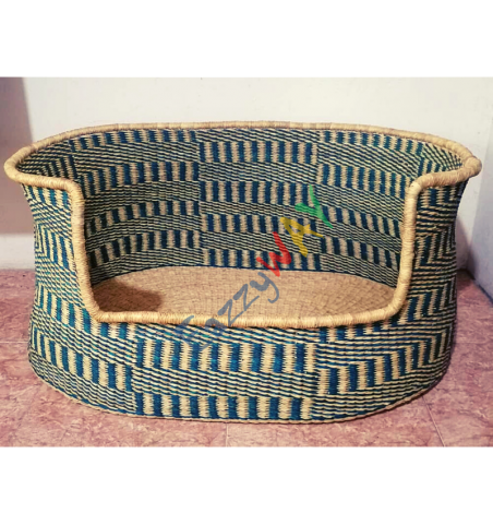 Wooven Dog Bed Basket