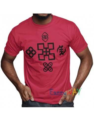 Adinkra Print T-Shirt