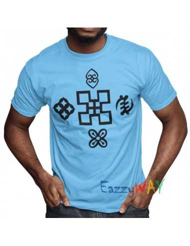 Adinkra Print T-Shirt