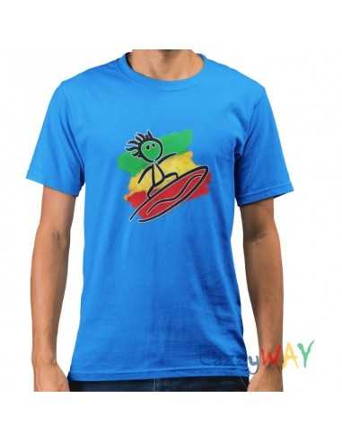 Bongo Man Print T-Shirt