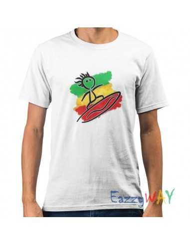 Bongo Man Print T-Shirt