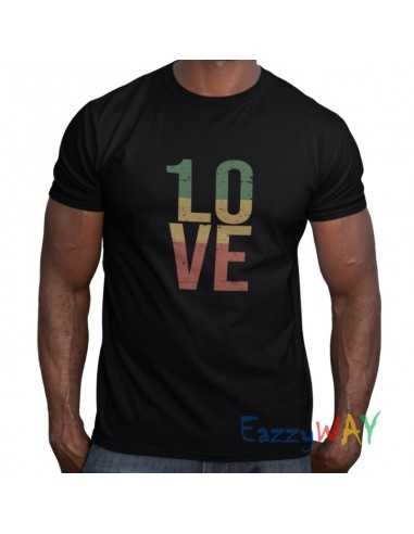 Rasta Love Print T-Shirt