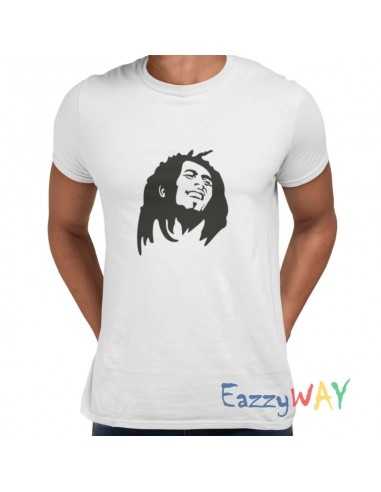 Bob Marley Print T-Shirt