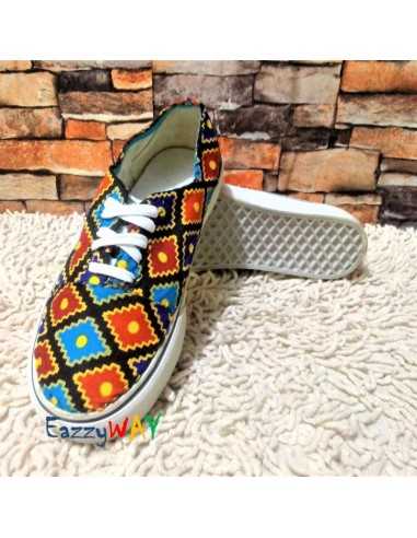 Nsubra African Print Sneaker | Unisex