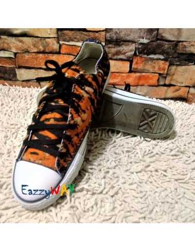 Tye Dye African Print Sneaker | Unisex