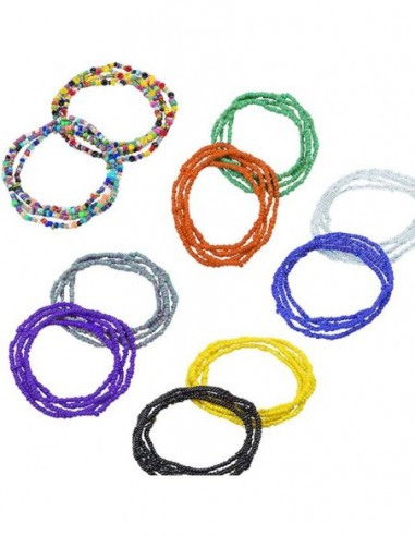 10pcs Beads Belly Chain Colorful...